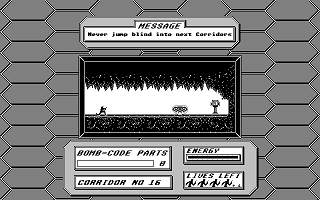 Dangerous Mission atari screenshot